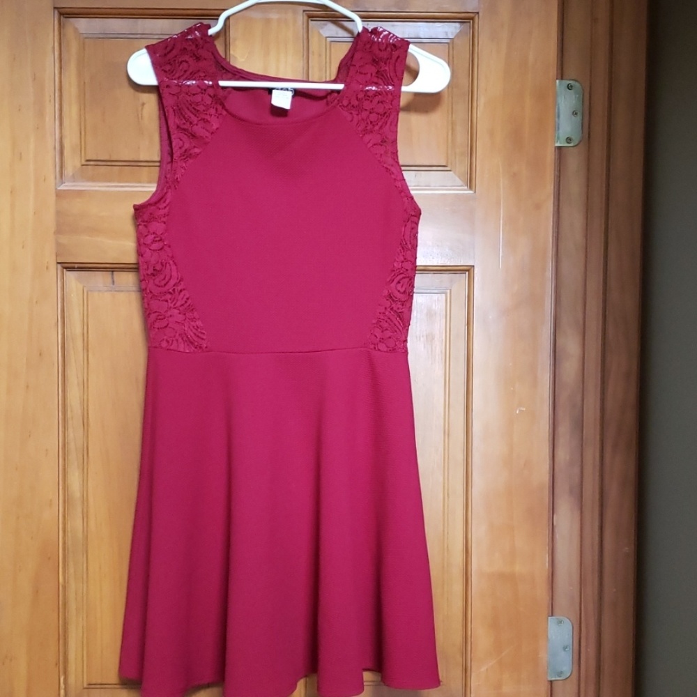Red dress